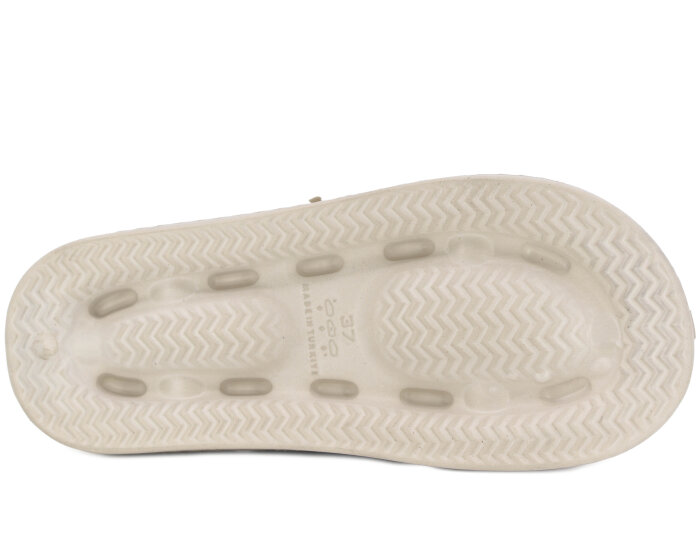 Lotus Zenne Gökçe 5000 Çift Toka Lux Eva Terlik Krem - 3