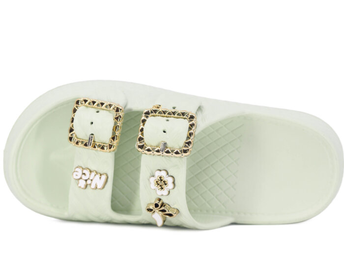 Lotus Zenne Gökçe 5000 Çift Toka Lux Eva Terlik Mint Yeşili - 2