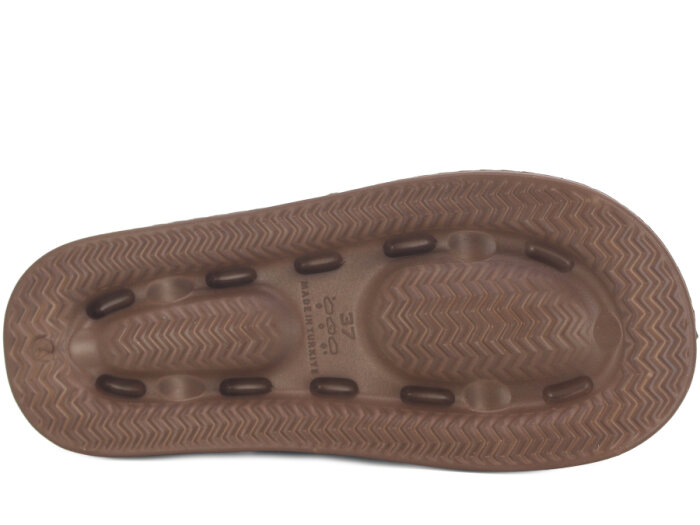 Lotus Zenne Gökçe 5000 Çift Toka Lux Eva Terlik Vizon - 3