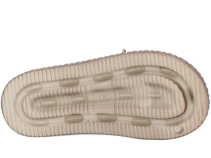 Lotus Zenne Gökçe 6001 Zincir Lux Eva Terlik Krem - 3