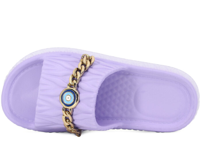 Lotus Zenne Gökçe 6001 Zincir Lux Eva Terlik Lila - Lotus (1)