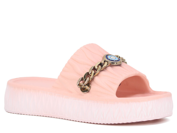 Lotus Zenne Gökçe 6001 Zincir Lux Eva Terlik Pudra - Lotus