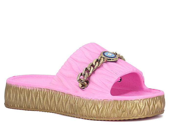 Lotus Zenne Gökçe 6001 Zincir Lux Eva Terlik Pembe - 1