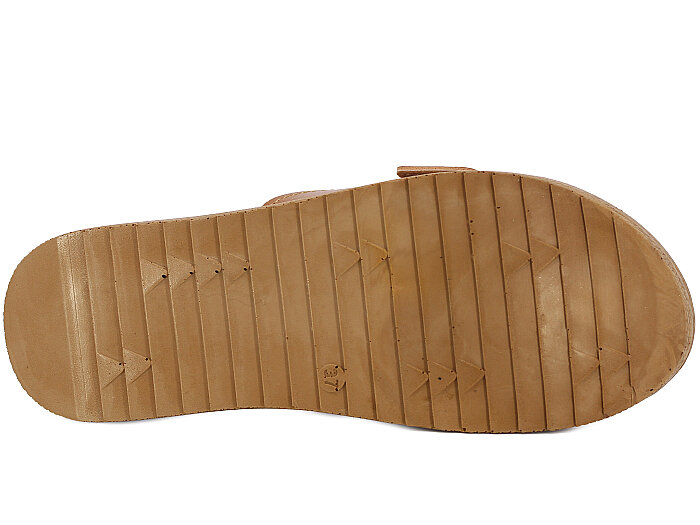 Lotus Zenne İpek 130 Tek Toka Poli Günlük Terlik Taba - 3