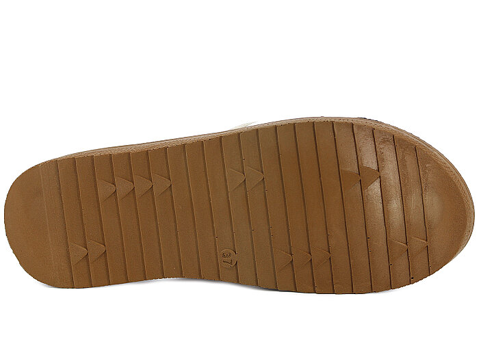 Lotus Zenne İpek Yapraklı Poli Günlük Terlik Beyaz - 3