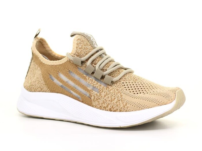 Lupoon Garson 507 Triko Spor Ayakkabı Bej - Camel 
