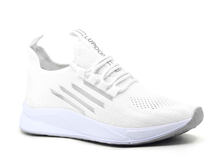 Lupoon Garson 507 Triko Spor Ayakkabı Beyaz - Buz - 1
