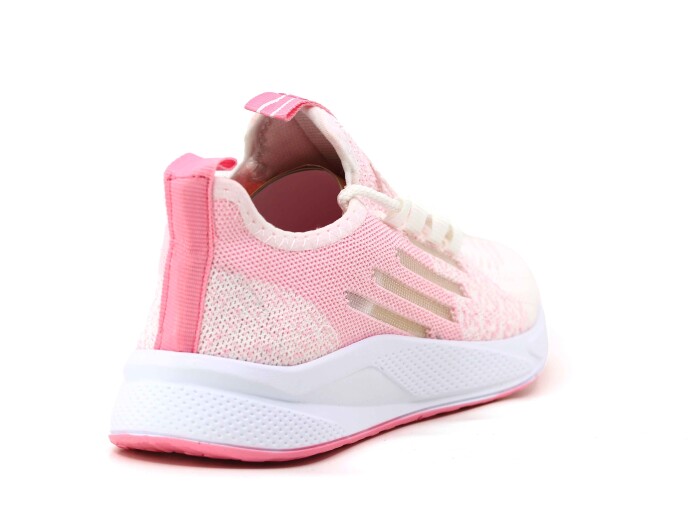 Lupoon Garson 507 Triko Spor Ayakkabı Beyaz - Pembe - 3