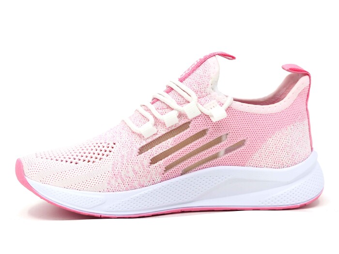 Lupoon Garson 507 Triko Spor Ayakkabı Beyaz - Pembe - 2