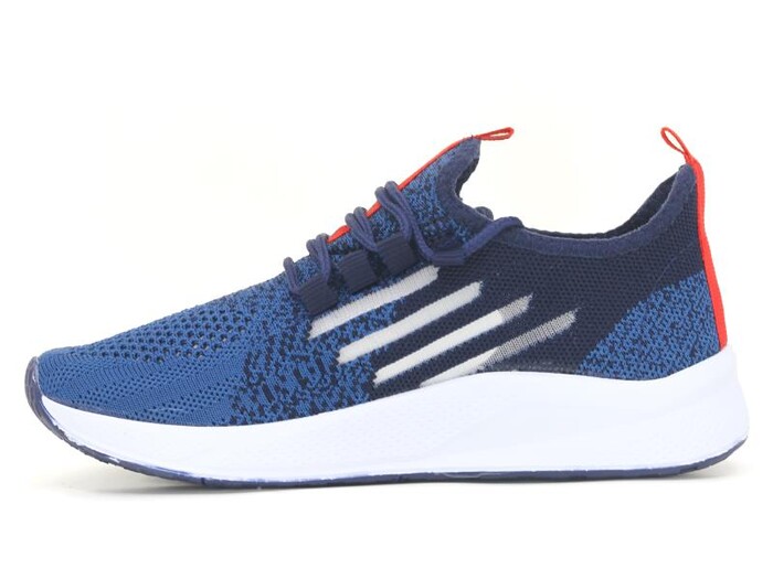 Lupoon Garson 507 Triko Spor Ayakkabı Lacivert - Kırmızı - 2