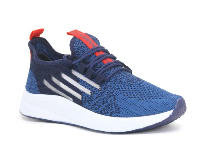 Lupoon Garson 507 Triko Spor Ayakkabı Lacivert - Kırmızı - Lupoon