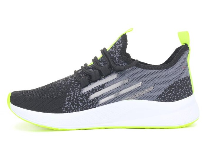 Lupoon Garson 507 Triko Spor Ayakkabı Siyah - Sarı - 2
