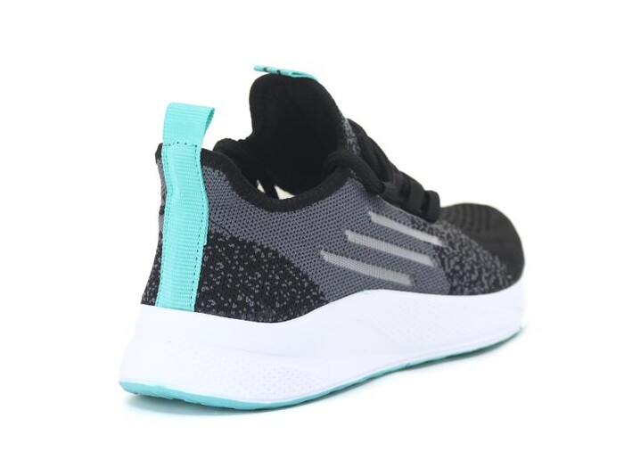 Lupoon Garson 507 Triko Spor Ayakkabı Siyah - Su Yeşili - 3