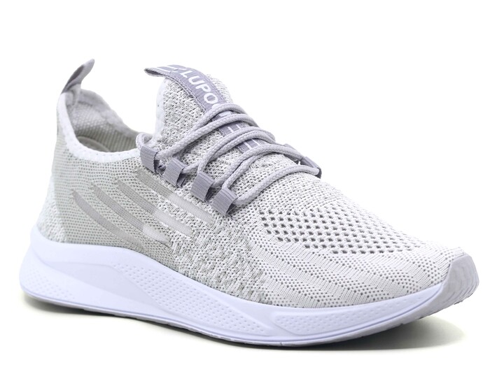 Lupoon Merdane 507 Triko Spor Ayakkabı Beyaz - Buz - 1