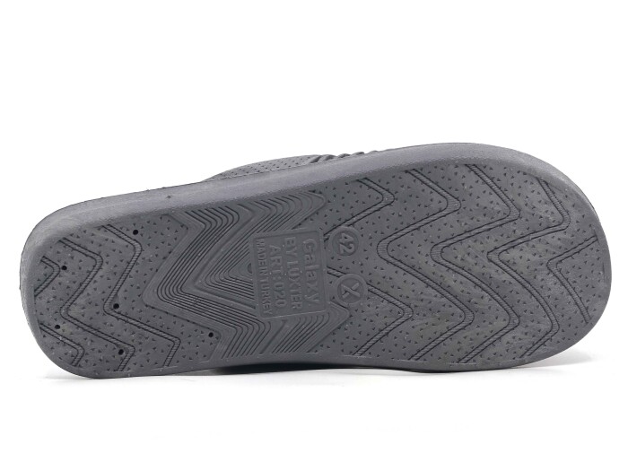 Luxter Merdane 020 Galaxy Kapalı Poşetli Kaydırmaz Terlik Gri - 3