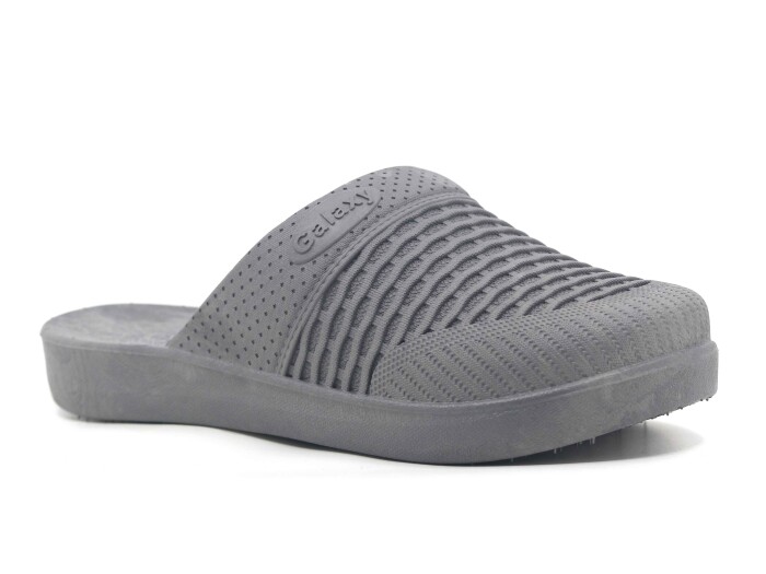 Luxter Merdane 020 Galaxy Kapalı Poşetli Kaydırmaz Terlik Gri - Luxter