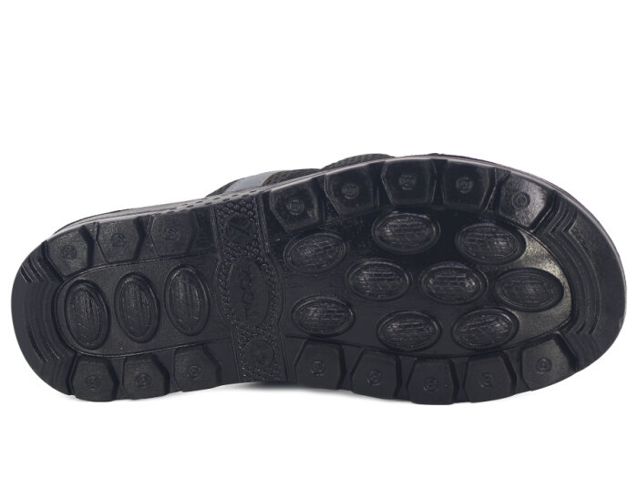 Luxter Merdane 15619 Tank Poşetli Günlük Terlik Siyah - Gri - 3