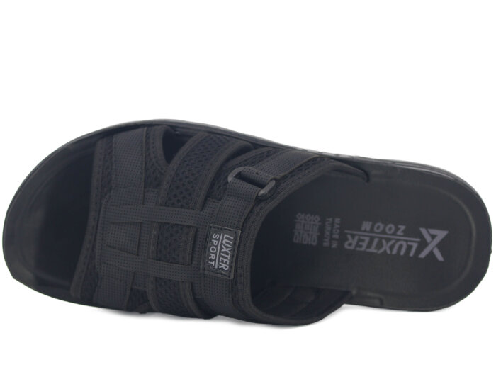 Luxter Merdane 15619 Tank Poşetli Günlük Terlik Siyah - Luxter (1)