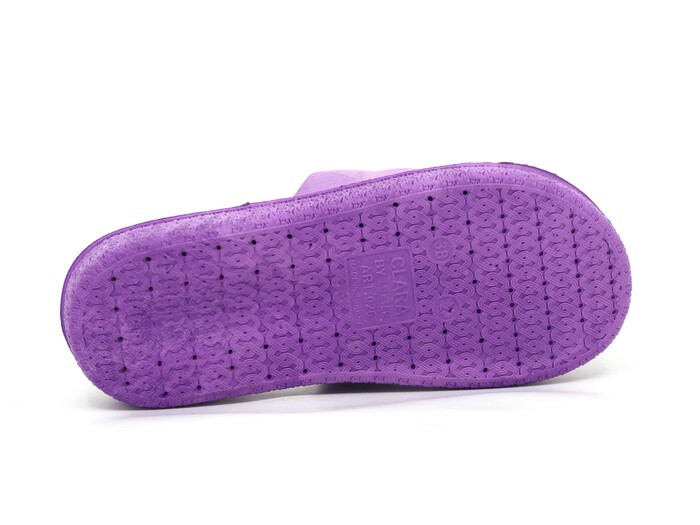 Luxter Zenne 026 Klara PVC Posetli Kaydırmaz Terlik Mor
