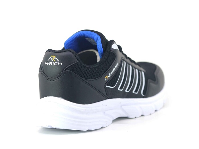 M-Rich Garson 006 Anorak Spor Ayakkabı Siyah - Beyaz - Thumbnail