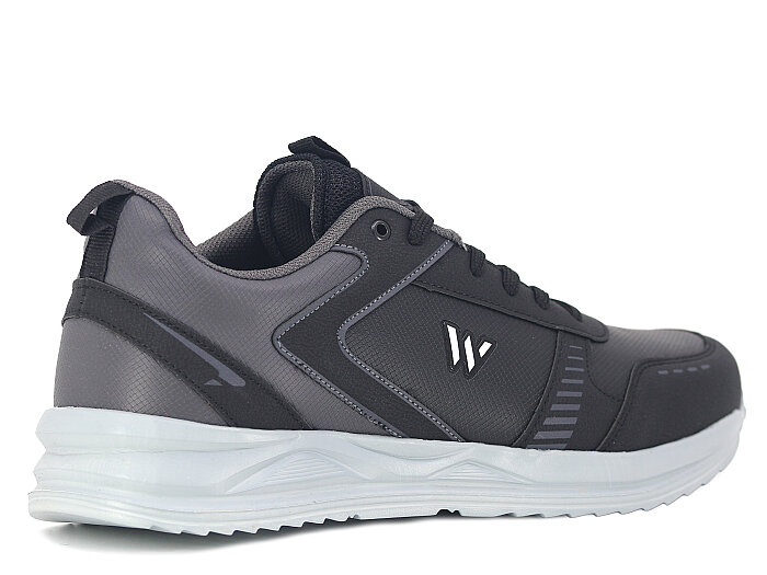 Magg Point Merdane 5310 Battal XXL Cilt Spor Ayakkabı Siyah - Gümüş - 3