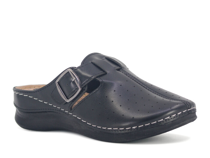 Mahli Zenne Z01-952 Monta Poşetli Kapalı Terlik Siyah - 1