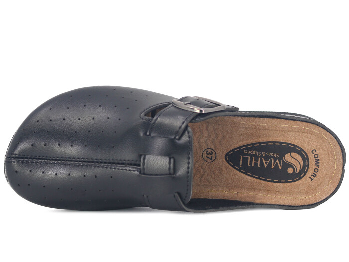 Mahli Zenne Z01-952 Monta Poşetli Kapalı Terlik Siyah - Mahli (1)