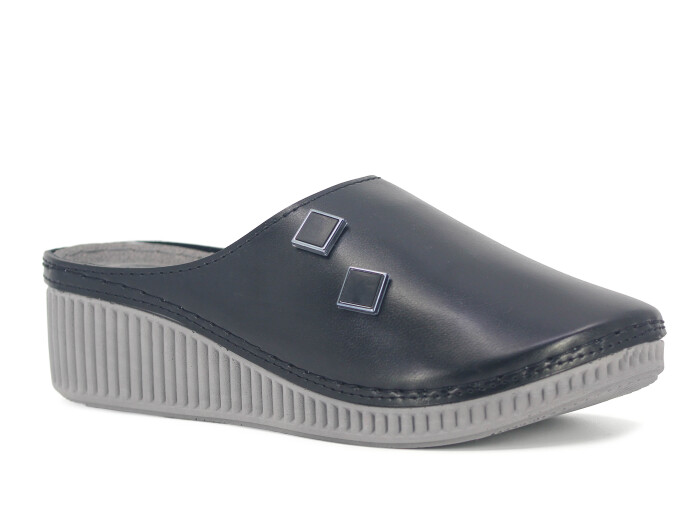 Mahli Zenne Z01-914 Monta Poşetli Kapalı Terlik Siyah - 1