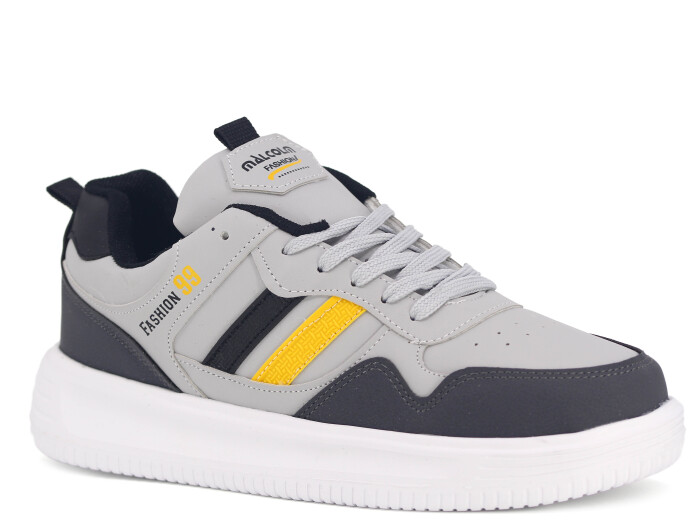 Malcolm Merdane 2240 Cilt Spor Ayakkabı Buz - Sarı - 1