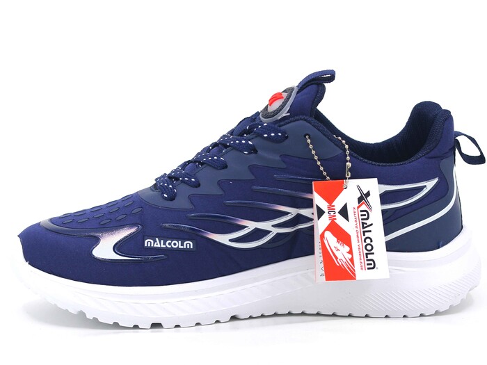 Malcolm Merdane 2260 Anorak Spor Ayakkabı Lacivert - Beyaz - 2