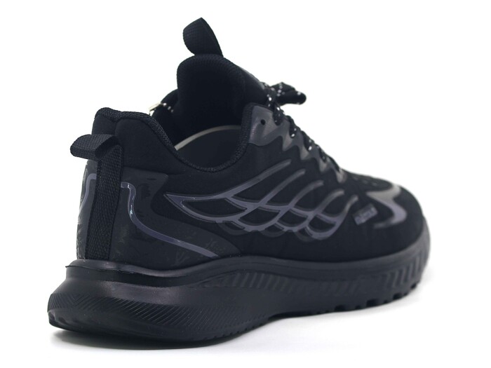 Malcolm Merdane 2260 Anorak Spor Ayakkabı Siyah - Siyah - 3