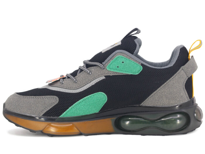 Marco Jamper Merdane 2198 Anorak Spor Ayakkabı Füme - Siyah - Yeşil - Sarı - 2