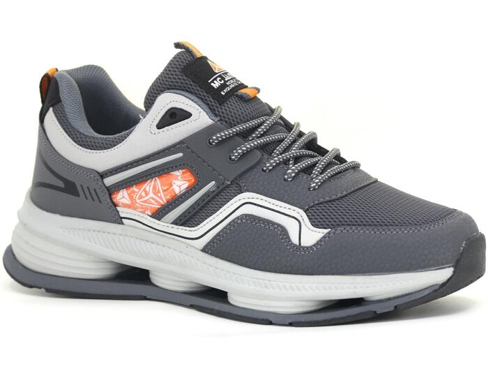 Marco Jamper Merdane 2272 Anorak Spor Ayakkabı Füme - Buz - Turuncu - Marco Jamper