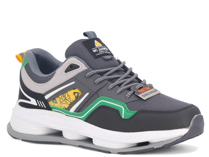 Marco Jamper Merdane 2272 Anorak Spor Ayakkabı Füme - Yeşil - 1