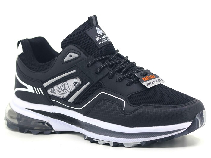 Marco Jamper Merdane 2361 Anorak Spor Ayakkabı Siyah - Beyaz - Marco Jamper