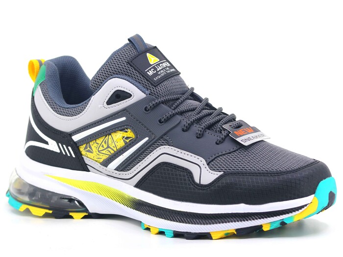 Marco Jamper Merdane 2361 Anorak Spor Ayakkabı Siyah - Füme - Yeşil - Sarı - Marco Jamper