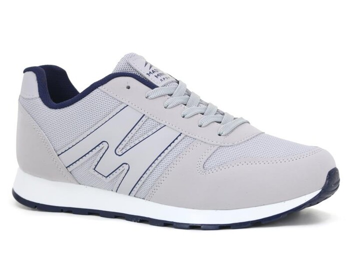 Mastermind Merdane 077 Anorak Spor Ayakkabı Buz Gri - Lacivert 