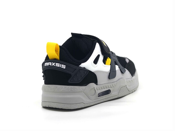 Maxsis Patik 515 Anorak Spor Ayakkabı Siyah - Füme - Sarı - 3
