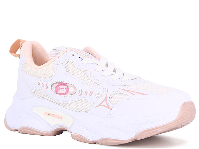 Mayback Garson 129 Anorak Spor Ayakkabı Beyaz - Pudra - Mayback