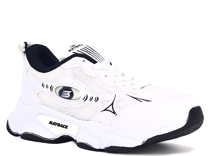 Mayback Garson 129 Anorak Spor Ayakkabı Beyaz - Siyah - Mayback