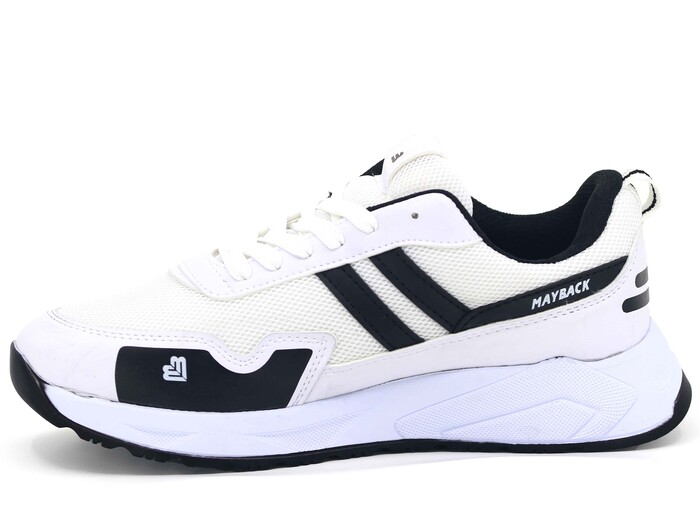 Mayback Merdane 123 Anorak Spor Ayakkabı Beyaz - Siyah - Mayback (1)