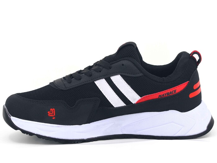 Mayback Merdane 123 Anorak Spor Ayakkabı Siyah - Kırmızı - 2