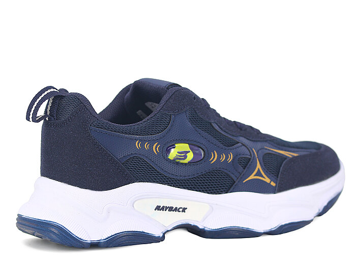 Mayback Merdane 129 Anorak Spor Ayakkabı Lacivert - Altın - 3