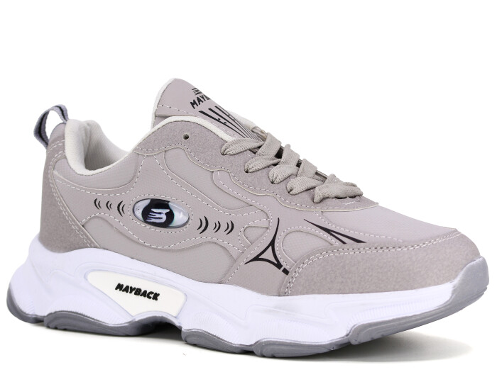 Mayback Merdane 129 Cilt Spor Ayakkabı Buz - Siyah - Mayback