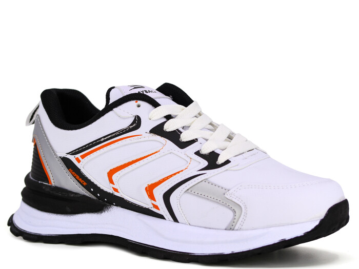 Mayback Merdane 143 Cilt Spor Ayakkabı Beyaz - Siyah - Turuncu - Mayback