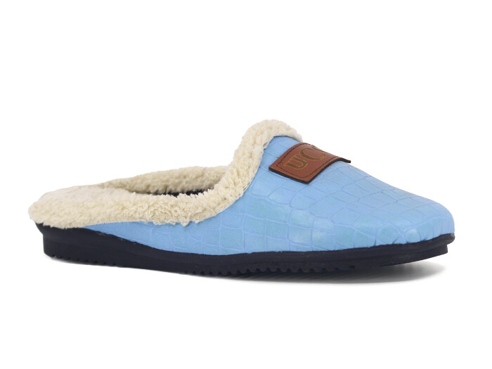 Melodi Zenne UCC Kapalı Ev Terliği Mavi - 1