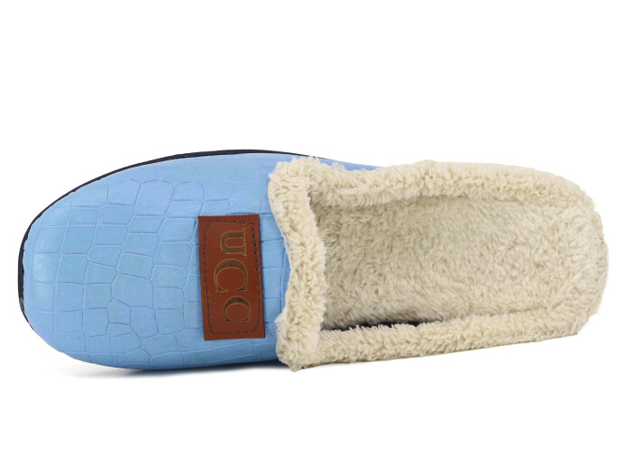 Melodi Zenne UCC Kapalı Ev Terliği Mavi - Melodi (1)