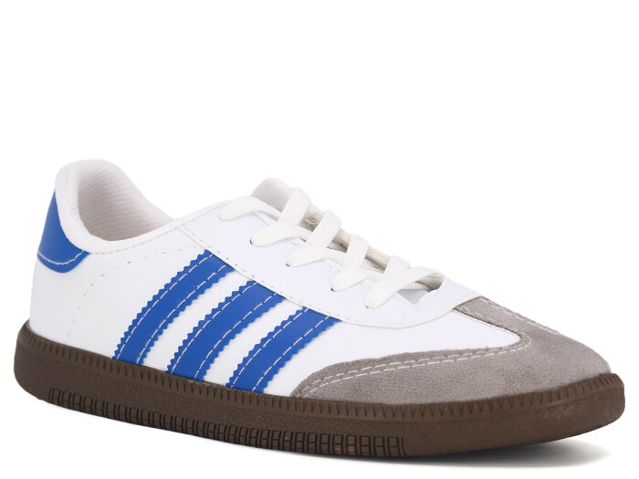 Meltem Zenne Samba Spor Ayakkabı Beyaz - Mavi - Meltem