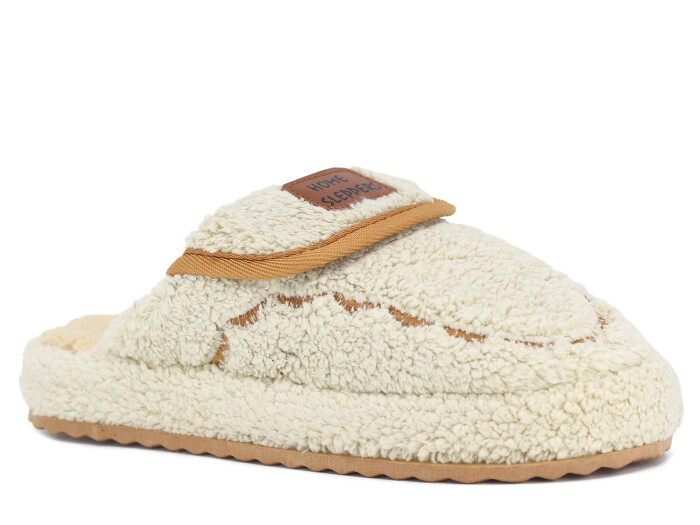 Mert Zenne Home Peluş Ev Terliği Bej 