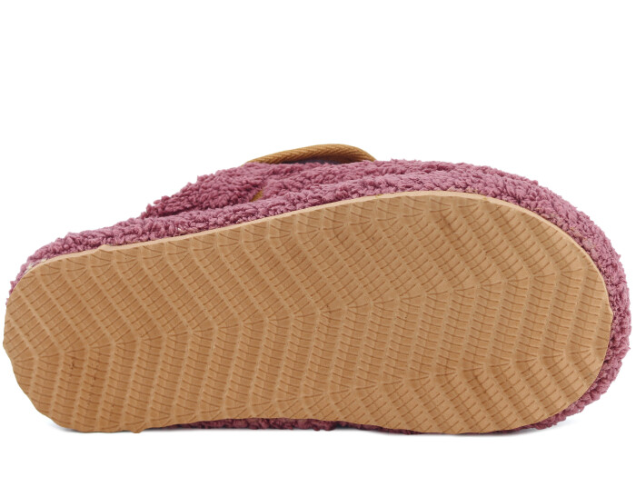 Mert Zenne Home Peluş Ev Terliği Mor - 3